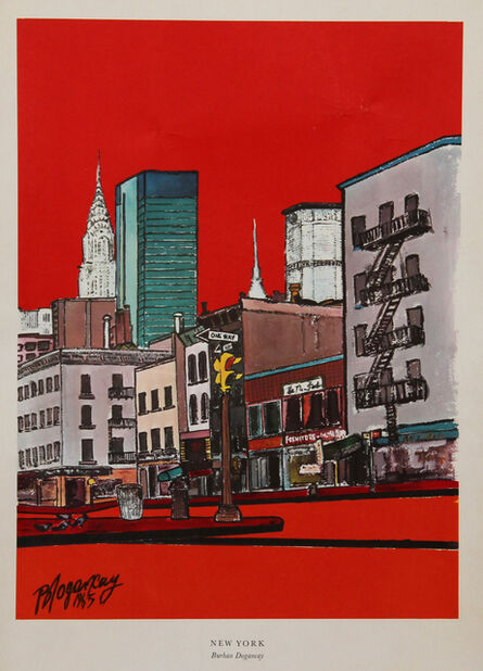 Burhan Dogançay, ‘New York’, 1965