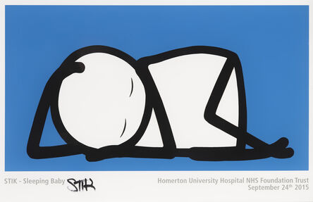Stik, ‘Sleeping Baby (Homerton Hospital Staff Edition)’, 2015