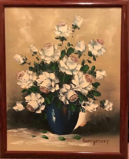 Lionel Barrymore, ‘Still Life in a Blue Vase’, 20th Century