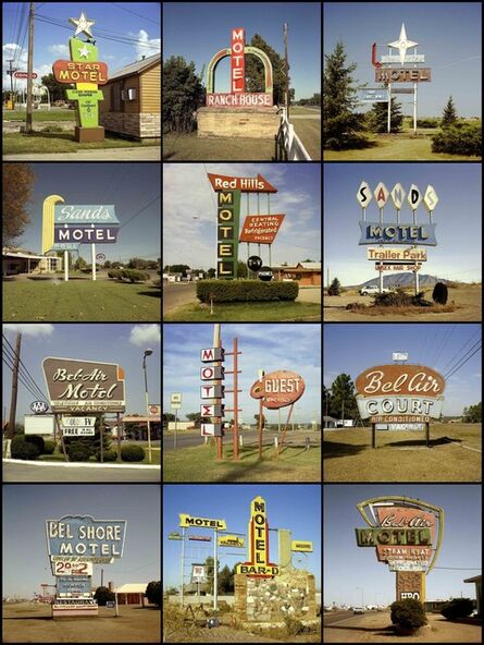 Steve Fitch, ‘Motel Signs, 1980 to 1985’