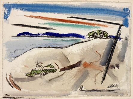 John Marin (1870-1953), ‘Lake George: On Andrew's Island’, 1923