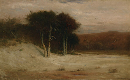 Robert Swain Gifford, ‘Tupelos on Red Beach’, 1881