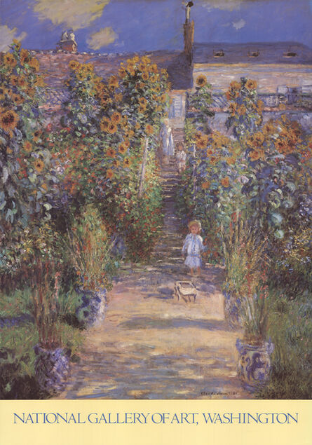 Claude Monet, ‘The Artist's Garden at Vetheuil’, 1989