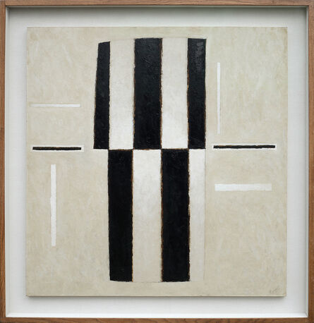 Alan Reynolds, ‘Forms Black White and Grey, 1965’, 1965