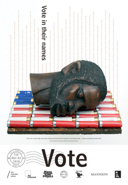 Nick Cave, ‘Illinois Get Out The Vote Poster by Bob Faust & Nick Cave’, 2020