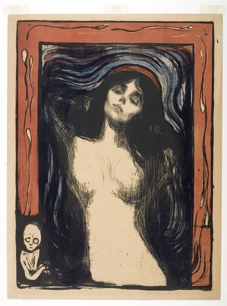 Edvard Munch, ‘Madonna ’, 1895/1902