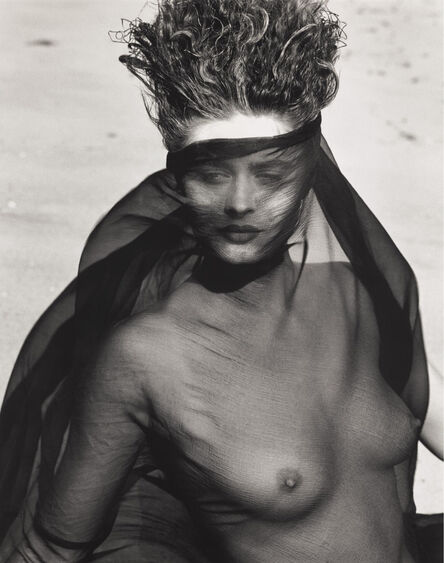 Herb Ritts, ‘Consuelo, Face and Torso, Paradise Cove, CA’, 1984