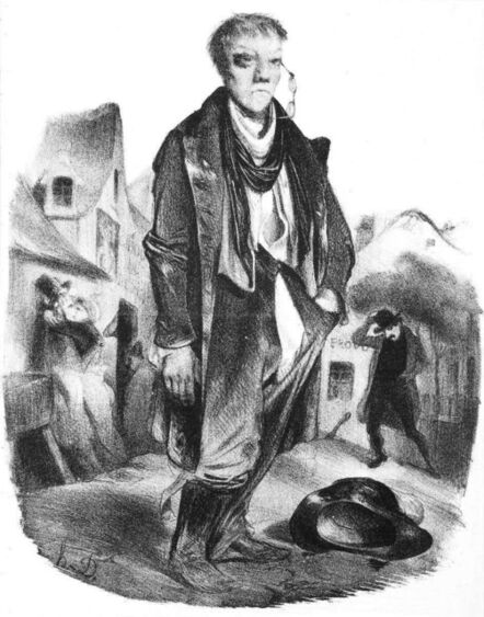 Honoré Daumier, ‘L’Ivrogne (The Drunkard)’, 1834
