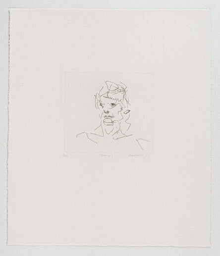 Frank Auerbach, ‘Julia’, 1981