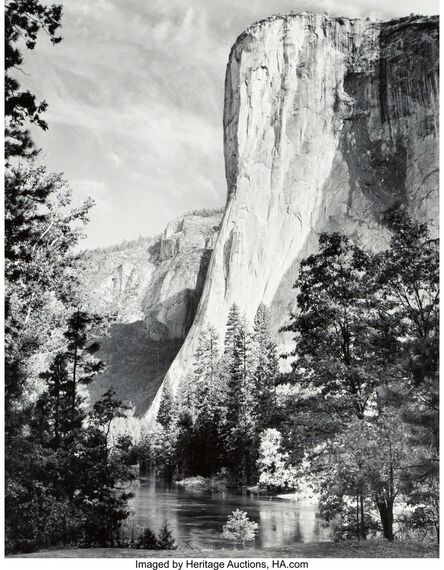 Ansel Adams, ‘El Capitan, Merced River, Clouds, Yosemite National Park, California’