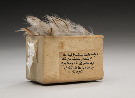 Lenore Tawney, ‘Untitled (Feather Box)’, 1980s