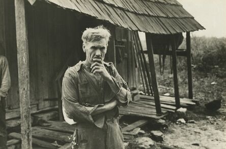 Ben Shahn, ‘Sam Nichols, tenant farmer, Boone County, Arkansas’, 1935