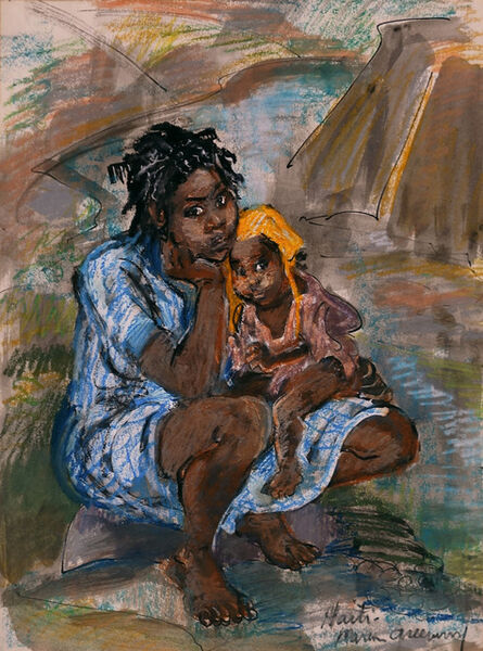 Marion Greenwood, ‘Mother and Child’, ca. 1951