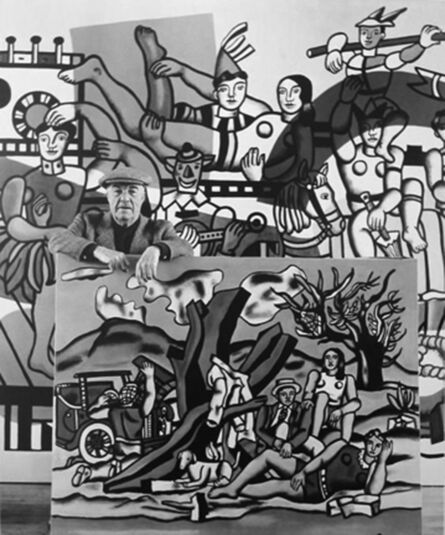 Robert Doisneau, ‘Fernand Leger dans ses Oeuvres’, 1954