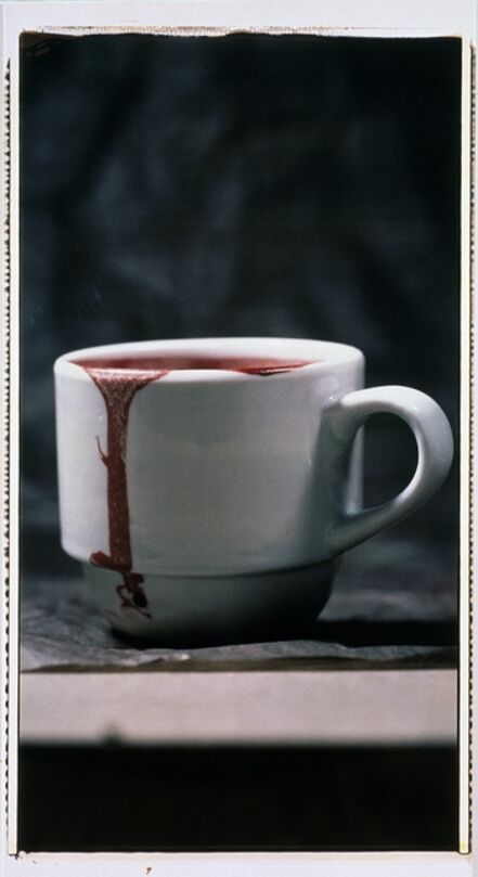 Ulay, ‘Not My Cup of Blood (From the Series Long Playing Record)’, 1992