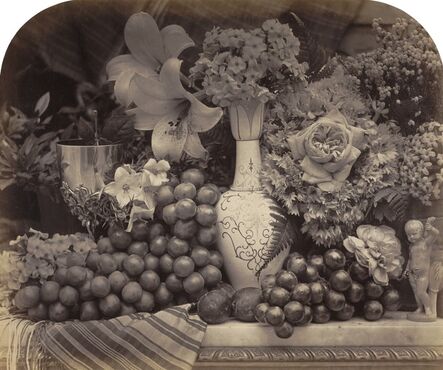 Roger Fenton, ‘Fruit and Flowers’, 1860