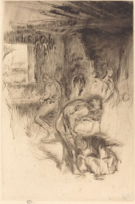 James Abbott McNeill Whistler, ‘The Little Forge’, 1875