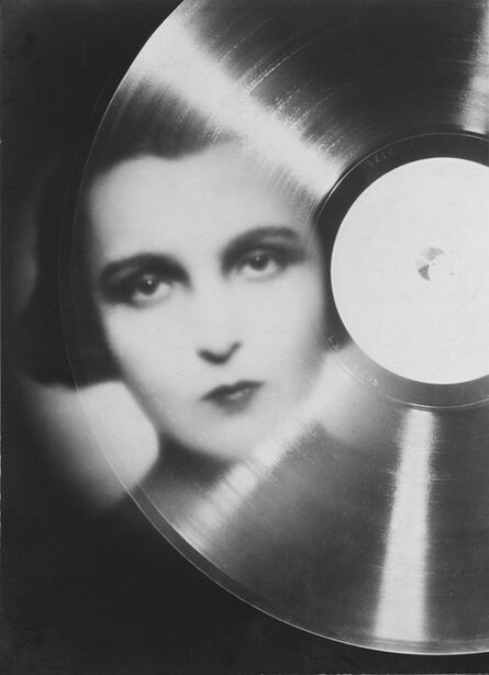 François Kollar, ‘Étude publicitaire pour "Magic Phono", portrait de Marie Bell en photomontage’, 1930