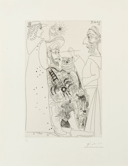 Pablo Picasso, ‘347 Series Untiled (Bloch 1725)’, 1968