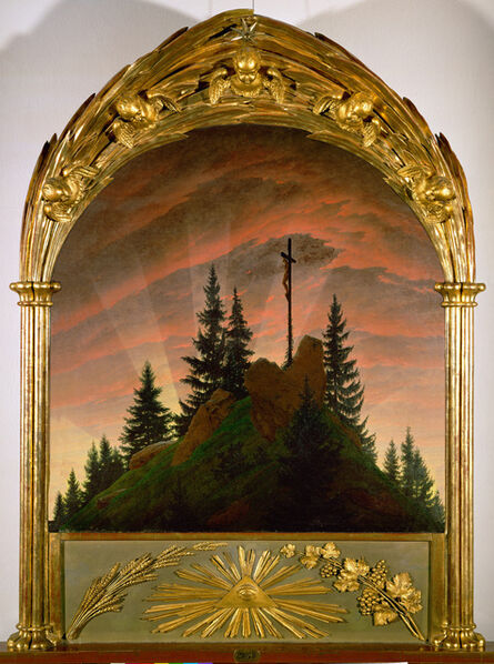 Caspar David Friedrich, ‘The Cross in the Mountains’, 1807-1808