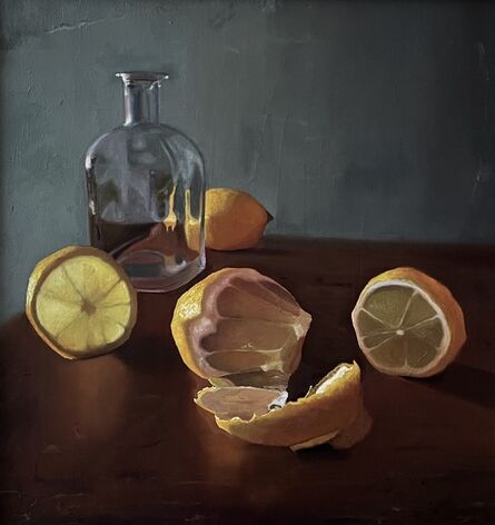 Scott Kiche, ‘Lemon Still Life with Jar’, 2021