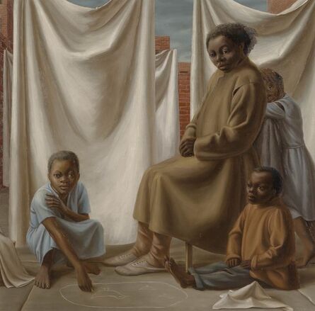 George Tooker, ‘Laundress’, 1952