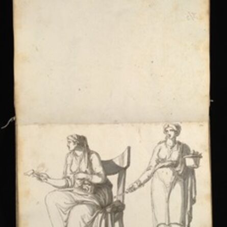 Antoine-Léonard Dupasquier, ‘[Sketchbook of Roman antiquities]’, 1779