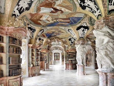 Massimo Listri, ‘Metten Library, Germany | World Libraries’, 2016