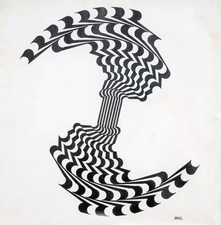 Ernesto Briel, ‘Ruptura del círculo ’, 1969