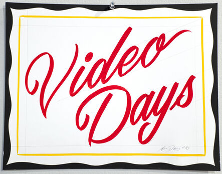 Ken Davis, ‘Video Days’, 2015