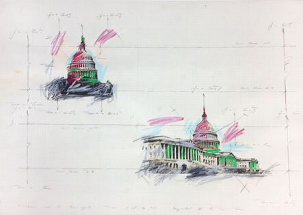 Grover Mouton, ‘United States Capitol Dome Study #1’
