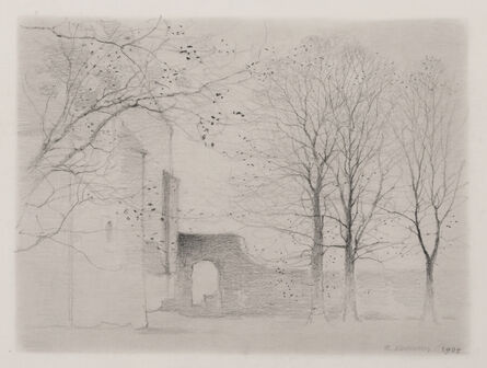 Gunnar Norrman, ‘Kyrkomuren (Church Wall)’, 1985
