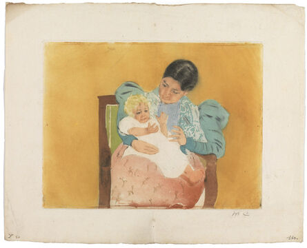 Mary Cassatt, ‘The Barefooted Child (Breeskin 160; Mathews and Shapiro 22)’, ca. 1896