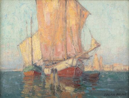 Edgar Alwin Payne, ‘Brittany Boats’, Date Unknown