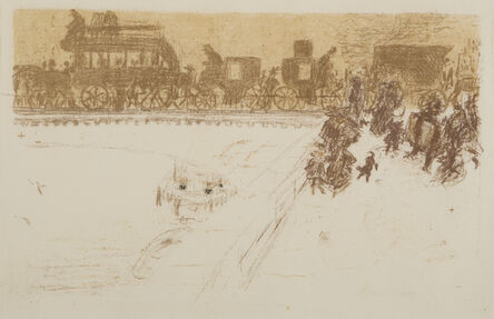 Pierre Bonnard, ‘Le pont (The Bridge)’, 1899