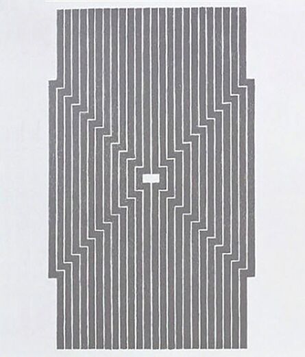 Frank Stella, ‘Aluminum’, 1970