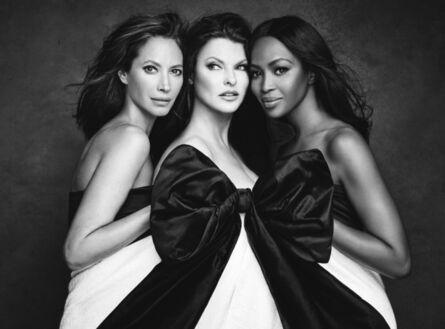Patrick Demarchelier, ‘Christy, Linda, and Naomi’, 2016