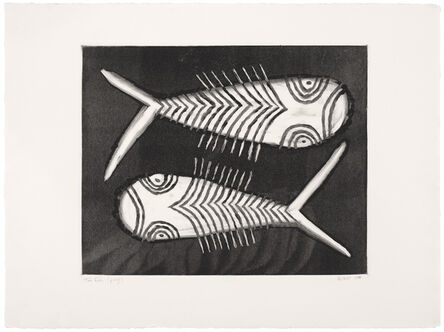 Judy Kensley McKie, ‘Two Fish’, 1988