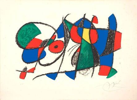 Joan Miró, ‘Litógrafo II-12’, 1975-1982