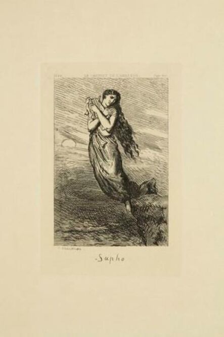 Théodore Chassériau, ‘Sapho’, 1844