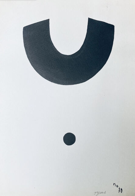 Vladimir Andreenkov, ‘A mark with a dot’, 1970
