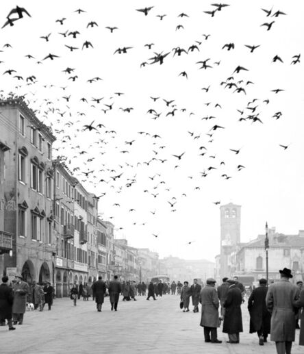 Elio Ciol, ‘Mezzogiorno a Chioggia - Chioggia’, 1959