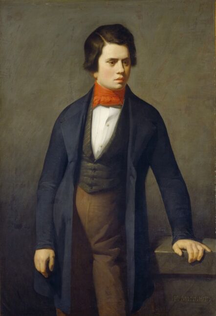 Jean-François Millet, ‘Leconte de Lisle’, ca. 1840/1841