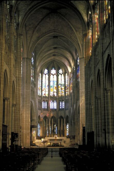 ‘Abbey Church of St. Denis (interior)’, Begun 1140, 1144 (Completed ca. 1231, 1281)