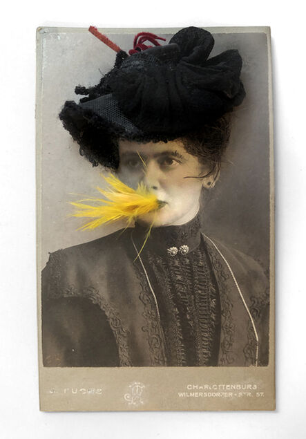 Gary Brotmeyer, ‘Woman with a Black Hat Eating a Canary Nº1’, 1998