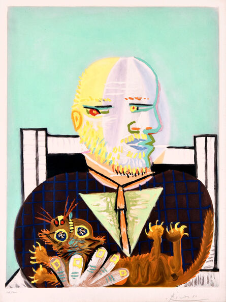 Pablo Picasso, ‘Vollard et son Chat (Vollard and His Cat ), 1960’, 1960