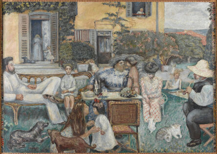 Pierre Bonnard, ‘L’Après-midi bourgeoise, dit aussi La Famille Terrasse (A Bourgeois Afternoon or the Terrasse Family)’, 1900