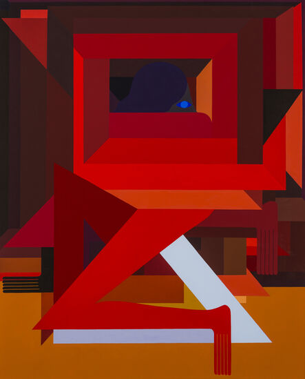 Richard Colman, ‘Fortified Figure, (Red) Right Facing’, 2018