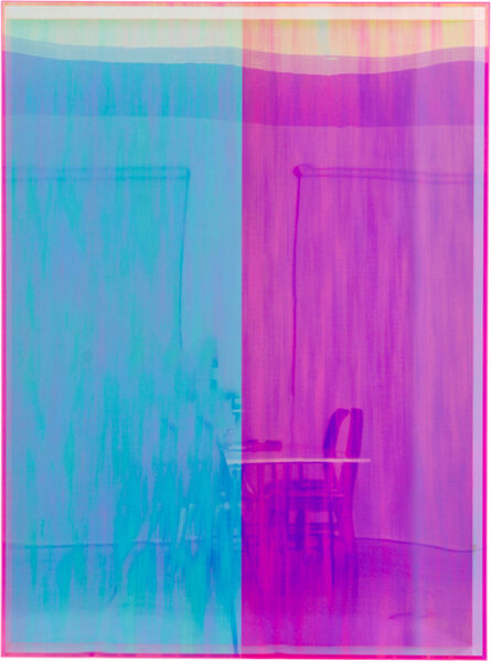 Regine Schumann, ‘ Colormirror Pastel Blue Green Amsterdam’, 2021
