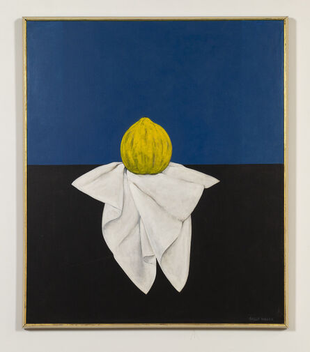Sally Haley, ‘Untitled (Casaba on Drape)’, 1985